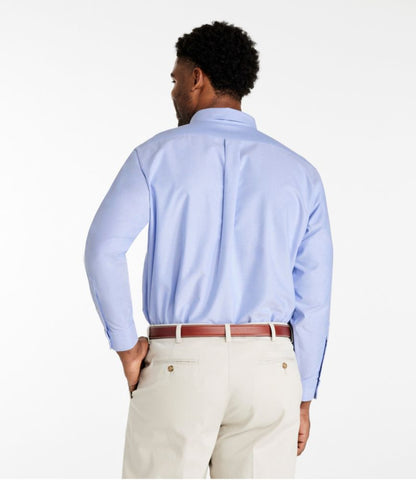 Men's Wrinkle-Free Classic Oxford Cloth Shirt, Traditional Fit - US 1880