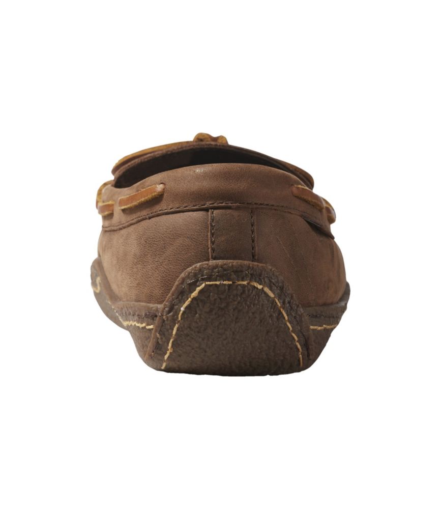 Men's Handsewn Slippers, Flannel-Lined - US 4144