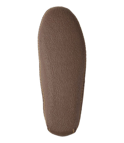 Men's Handsewn Slippers, Flannel-Lined - US 4144
