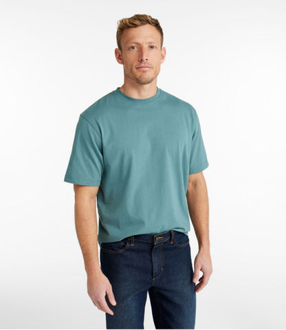 Men's Carefree Unshrinkable Tee, Traditional Fit Short-Sleeve - US 1167