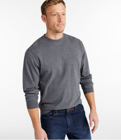 Men's Carefree Unshrinkable Tee, Traditional Fit, Long-Sleeve - US 5784