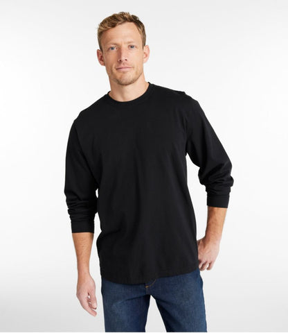 Men's Carefree Unshrinkable Tee, Traditional Fit, Long-Sleeve - US 0969
