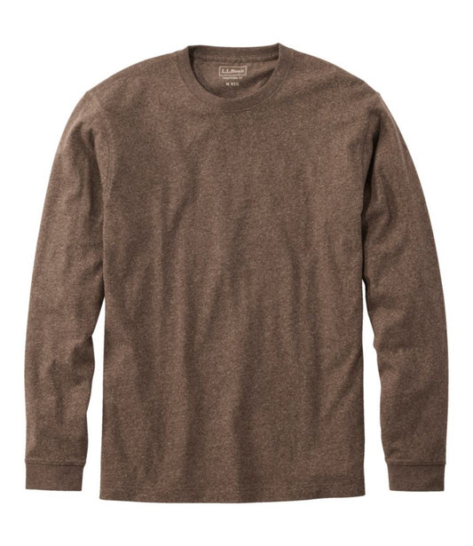 Men's Carefree Unshrinkable Tee, Traditional Fit, Long-Sleeve - US 6592