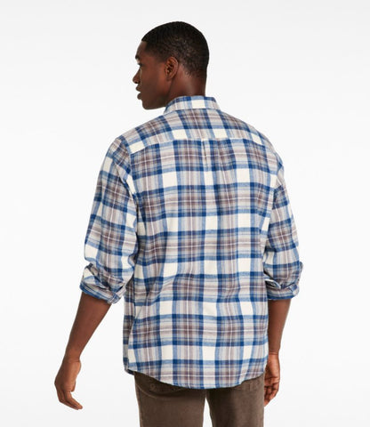 Men's Scotch Plaid Flannel Shirt, Traditional Fit - US 2061