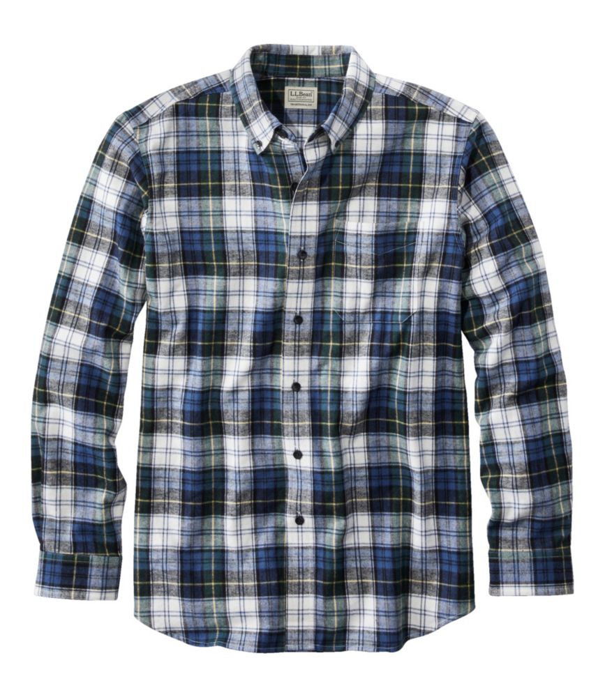 Men's Scotch Plaid Flannel Shirt, Traditional Fit - US 3780