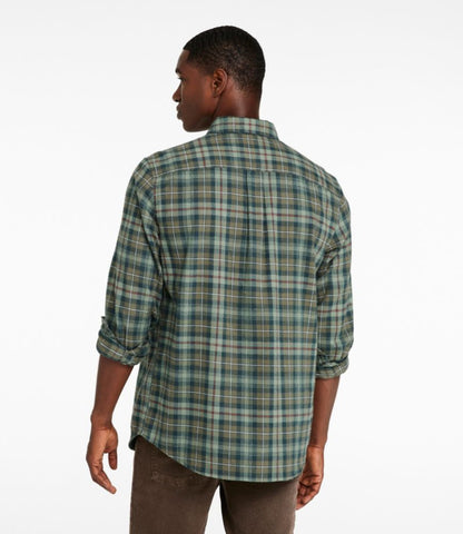 Men's Scotch Plaid Flannel Shirt, Traditional Fit - US 0716
