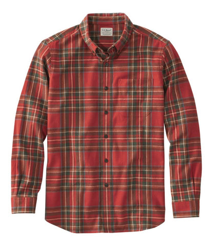 Men's Scotch Plaid Flannel Shirt, Traditional Fit - US 8693
