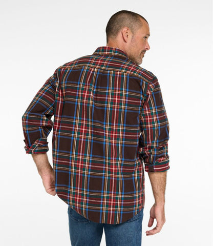 Men's Scotch Plaid Flannel Shirt, Traditional Fit - US 6113