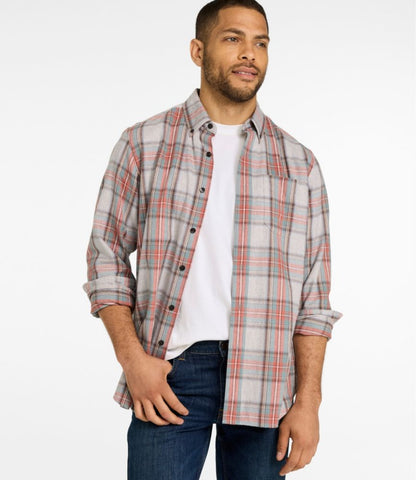 Men's Scotch Plaid Flannel Shirt, Traditional Fit - US 5625