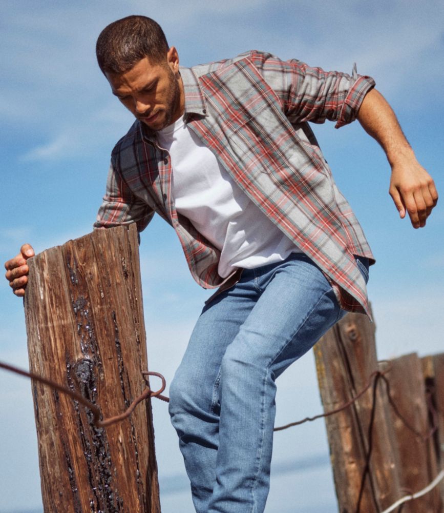 Men's Scotch Plaid Flannel Shirt, Traditional Fit - US 5625