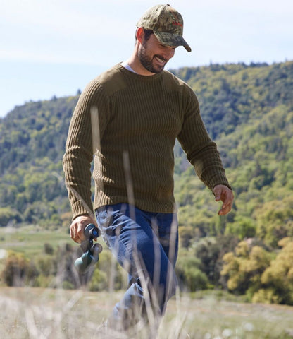 Men's Commando Sweater, Crewneck - US 2133