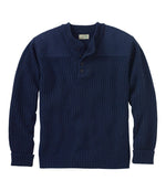 Men's Commando Sweater, Henley - US 2191
