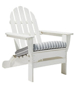 Casco Bay Adirondack Chair Seat Cushion, Stripe - US 5973