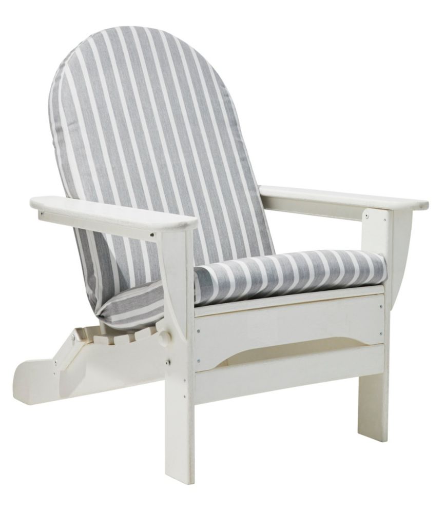 Casco Bay Adirondack Chair Seat and Back Cushion, Stripe - US 9924