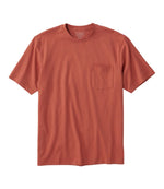 Men's Carefree Unshrinkable Tee with Pocket, Traditional Fit - US 4770