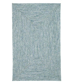 All-Weather Braided Rug, Concentric Pattern Rectangular - US 3834
