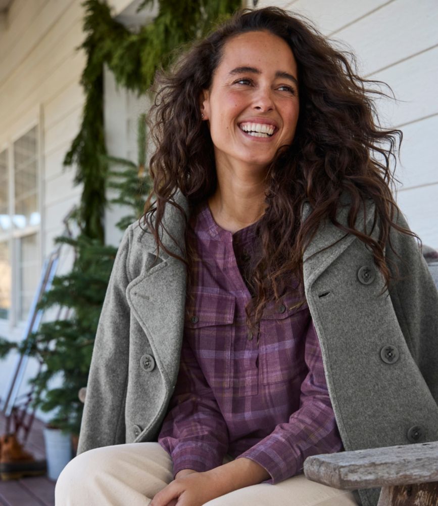 Women's Classic Lambswool Peacoat - US 6044