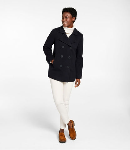 Women's Classic Lambswool Peacoat - US 8694