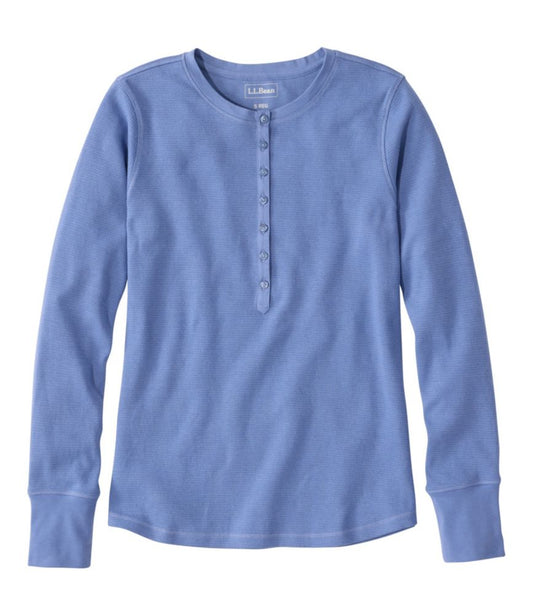 Women's Waffle-Knit Henley - US 2622