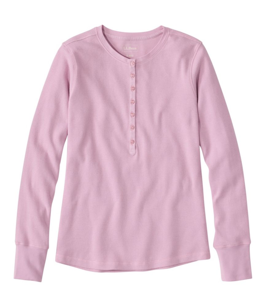 Women's Waffle-Knit Henley - US 0061