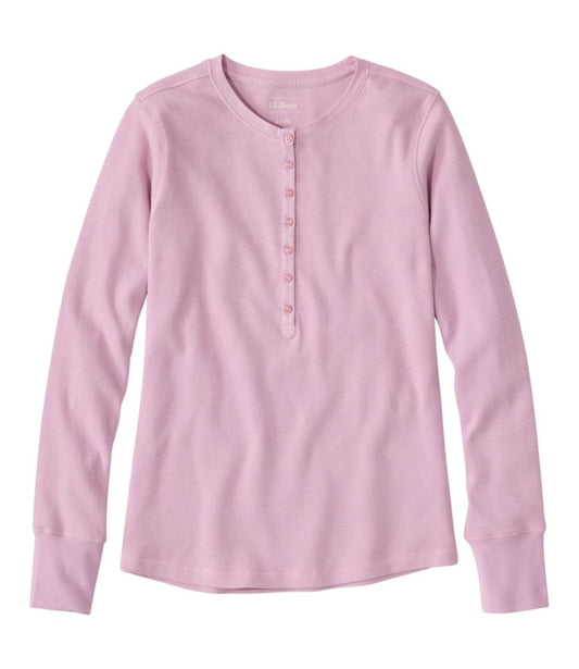 Women's Waffle-Knit Henley - US 0061