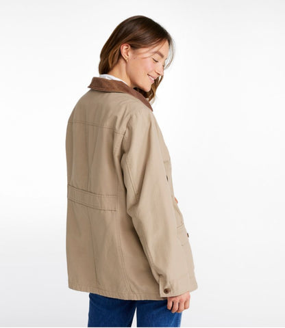 Women's Adirondack Barn Coat, Flannel-Lined - US 4614