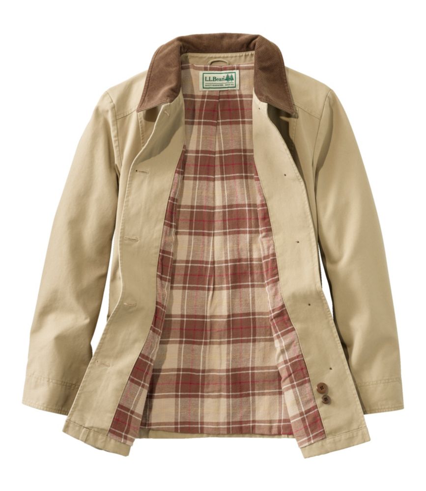 Women's Adirondack Barn Coat, Flannel-Lined - US 4614
