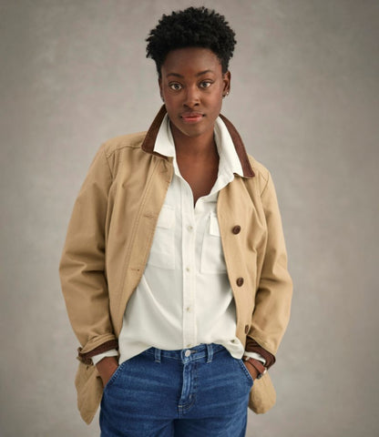 Women's Adirondack Barn Coat, Flannel-Lined - US 4614