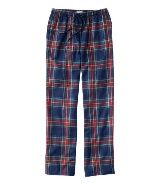 Men's Scotch Plaid Flannel Sleep Pants - US 4779