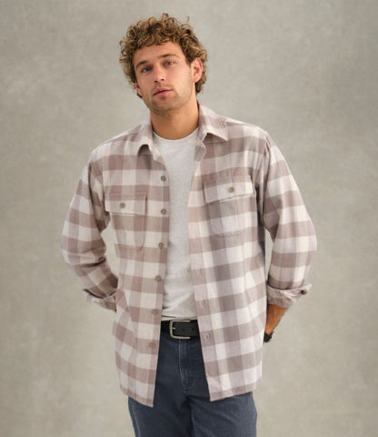 Men's Chamois Shirt, Traditional Fit, Plaid - US 1398