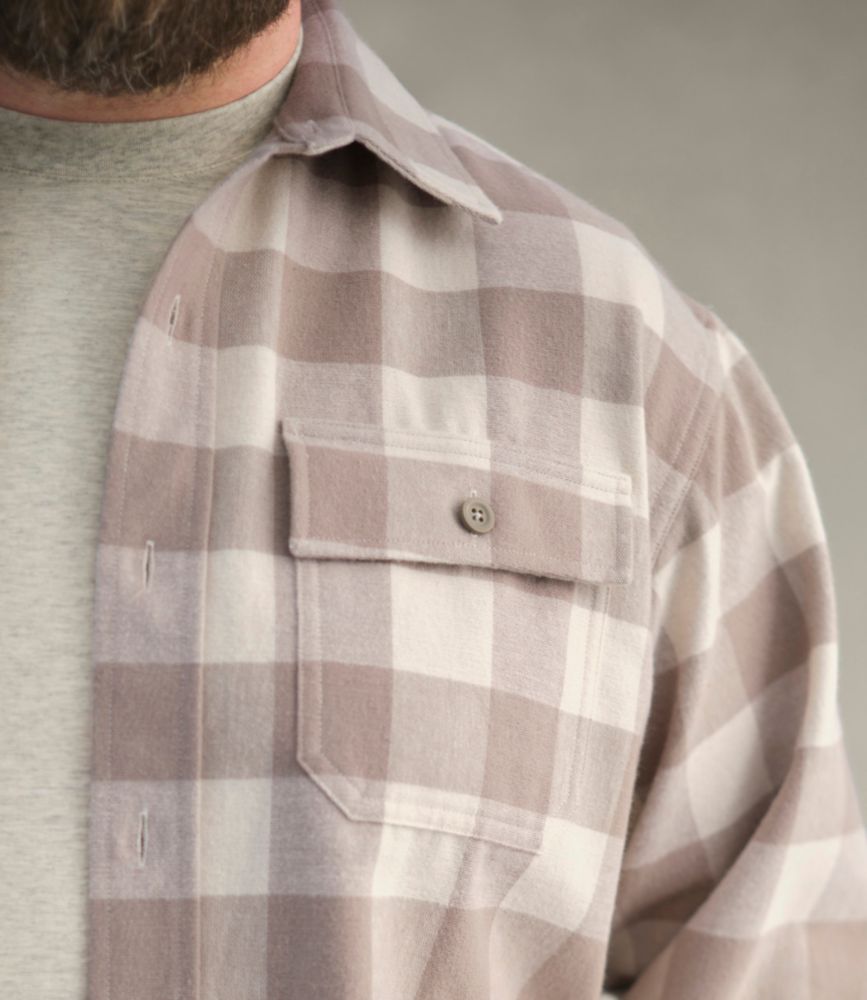 Men's Chamois Shirt, Traditional Fit, Plaid - US 1398