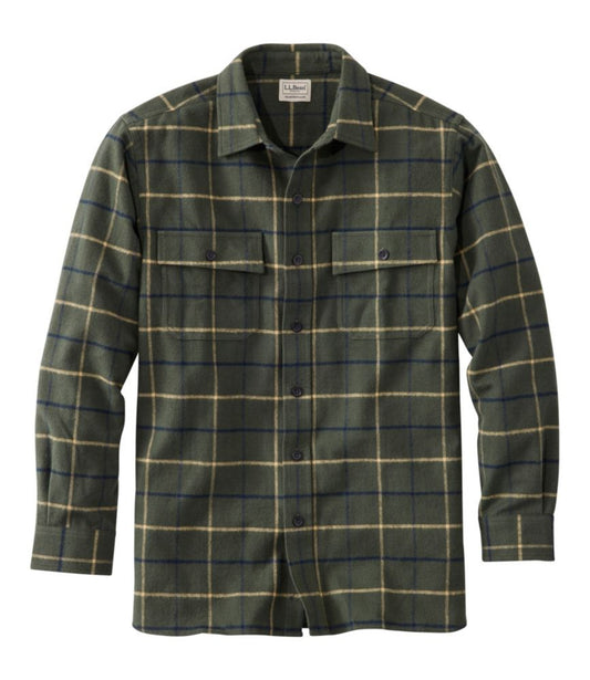 Men's Chamois Shirt, Traditional Fit, Plaid - US 9327