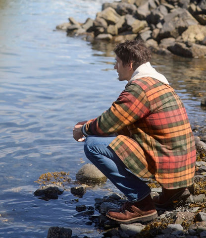 Men's Chamois Shirt, Traditional Fit, Plaid - US 2459