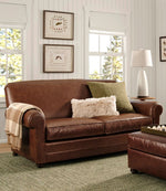 Bean's Leather Lodge Sofa - US 1768