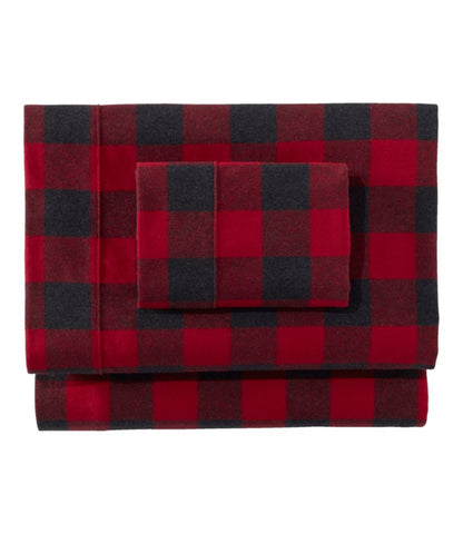 Heritage Chamois Flannel Sheet Collection, Plaid - US 6358