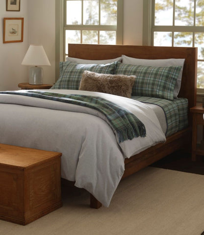 Heritage Chamois Flannel Sheet Collection, Plaid - US 4912