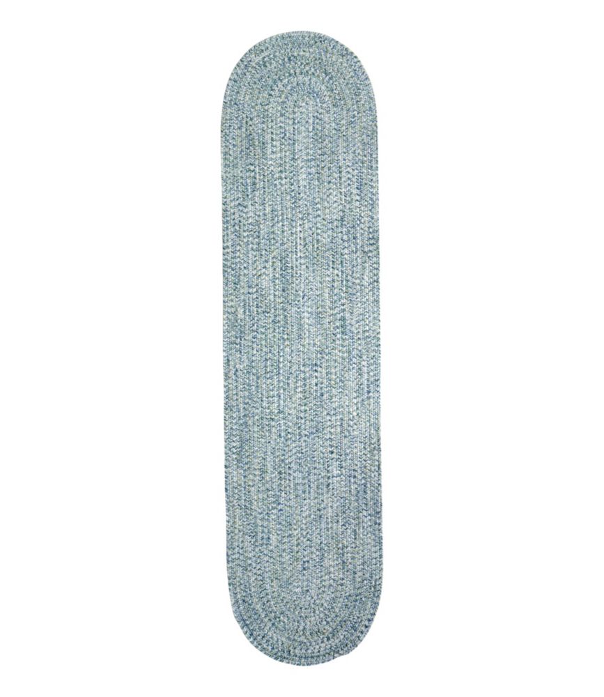 All-Weather Braided Runner, Concentric Pattern Oval - US 6499