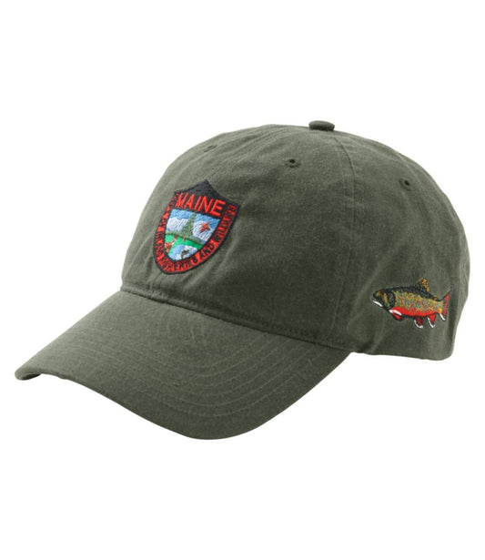 Adults' MIF&W Waxcloth Hat, Brook Trout - US 2892
