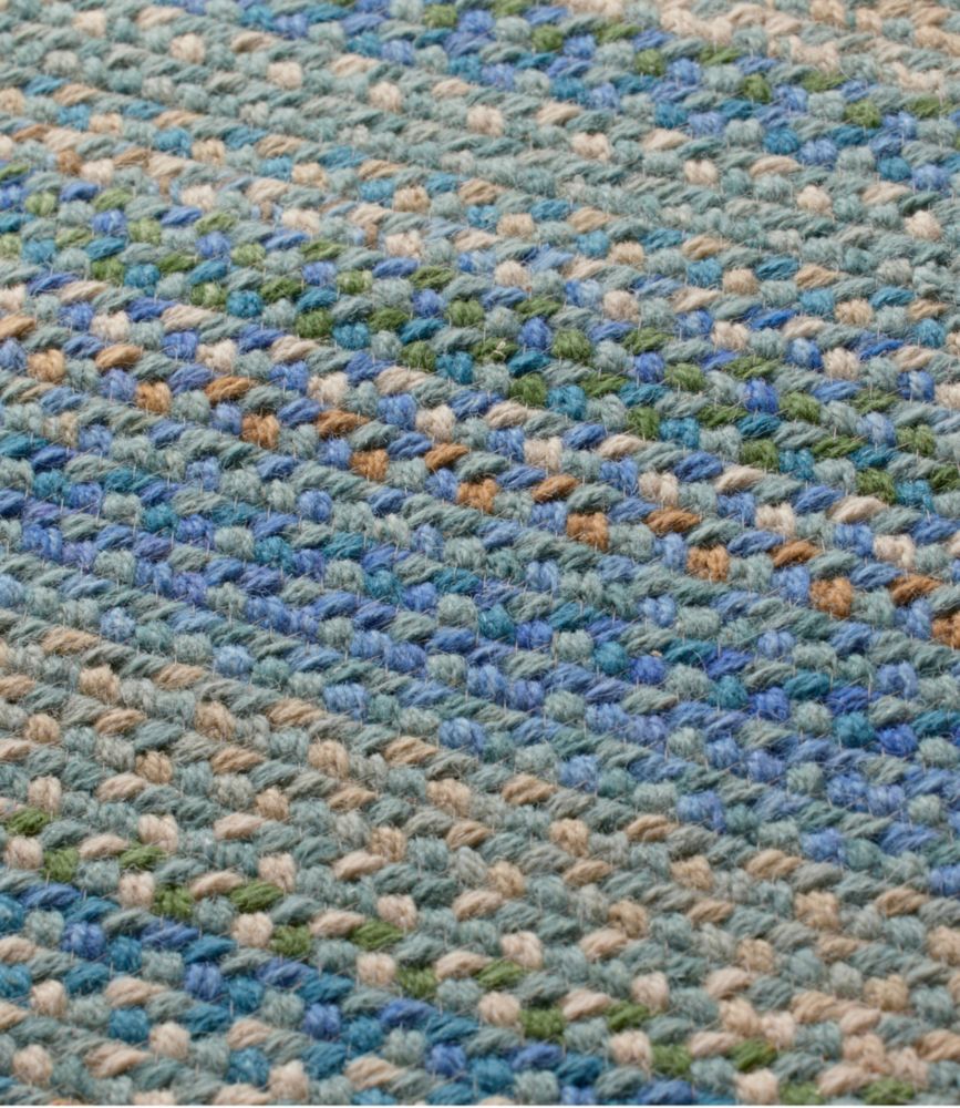 L.L.Bean Braided Wool Rug, Horizontal Braid - US 7299
