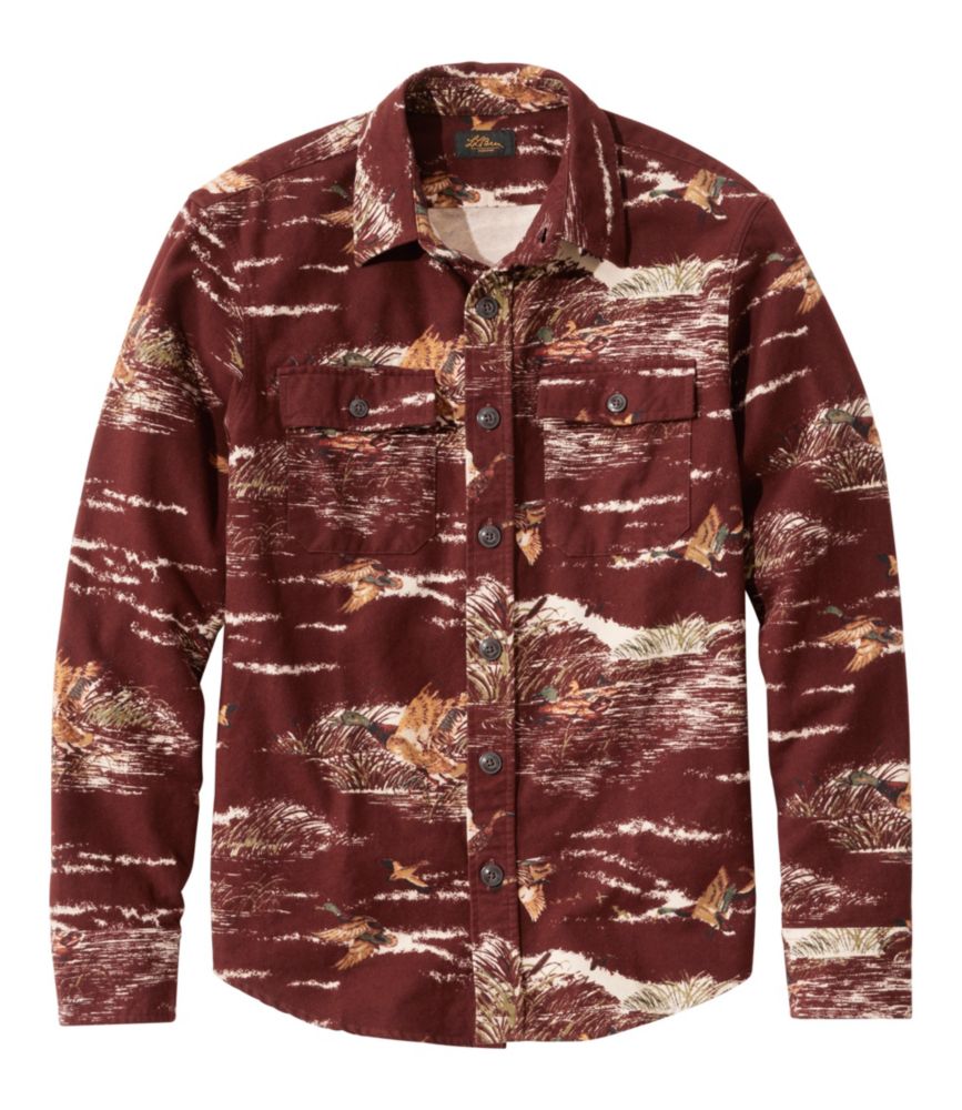 Men's Signature 1933 Chamois Cloth Shirt, Slim Fit, Pattern - US 7168