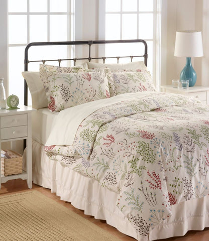 Botanical Floral Percale Comforter Cover Collection - US 9186
