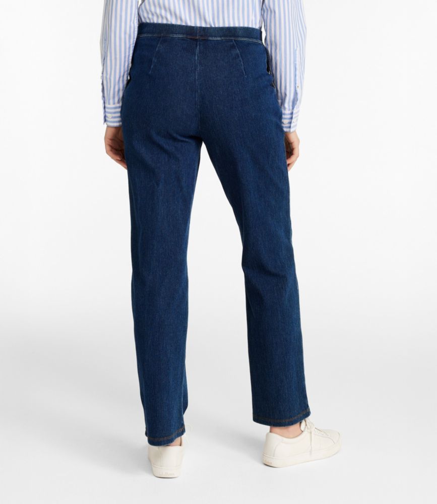 Women's Perfect Fit Pants, Denim Straight-Leg - US 7238