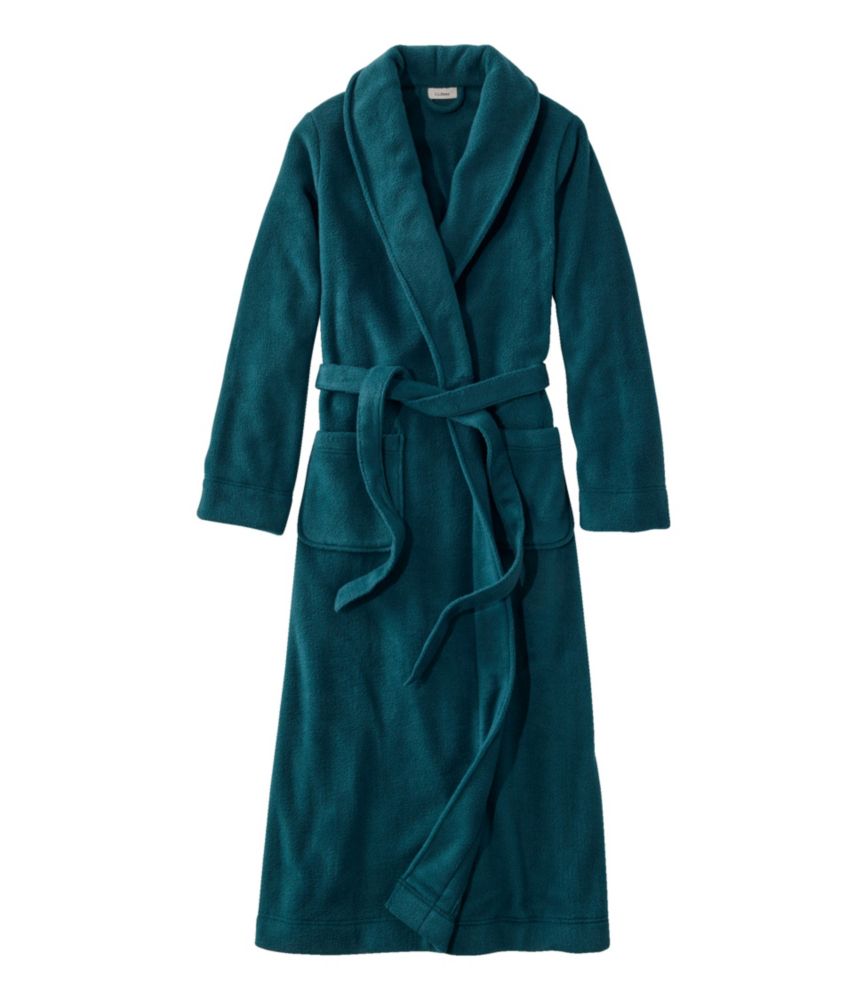 Women's Winter Fleece Robe, Wrap-Front - US 0091