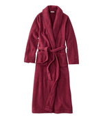 Women's Winter Fleece Robe, Wrap-Front - US 3693