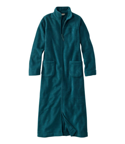 Women's Winter Fleece Robe, Zip-Front - US 0473