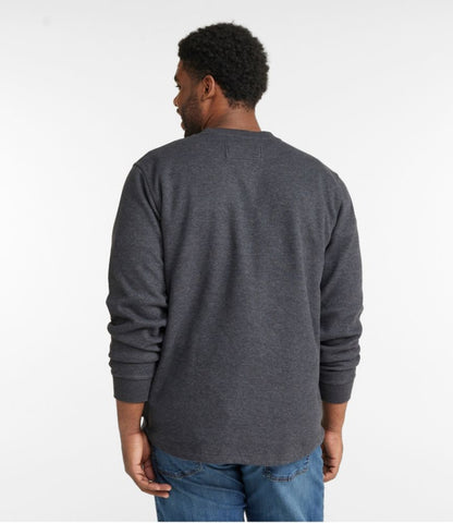 Men's Katahdin Iron Works® Bonded Waffle Fleece Henley - US 3184