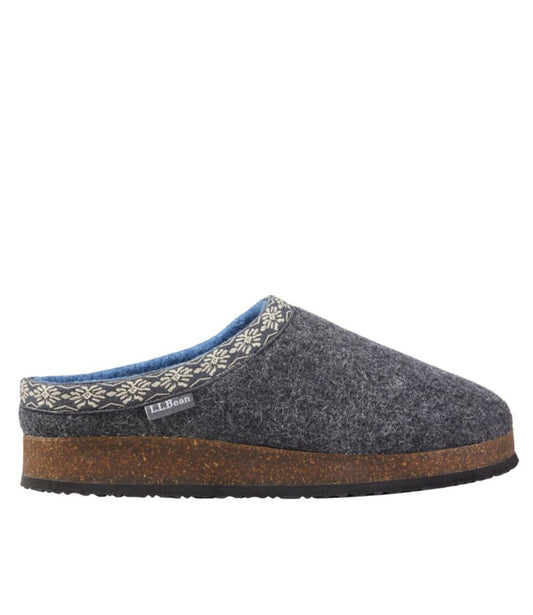 Women's L.L.Bean Wool Slipper Clog - US 9492