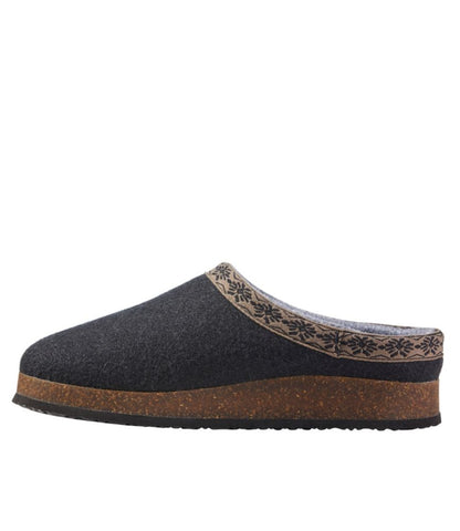 Women's L.L.Bean Wool Slipper Clog - US 3690
