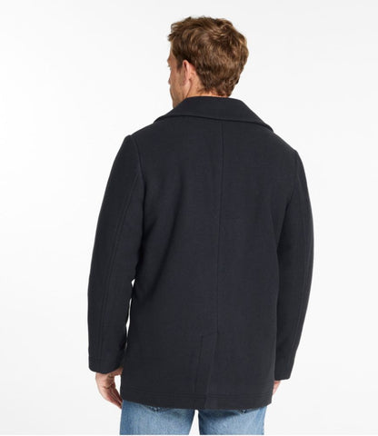 Men's L.L.Bean Wool Peacoat - US 8372