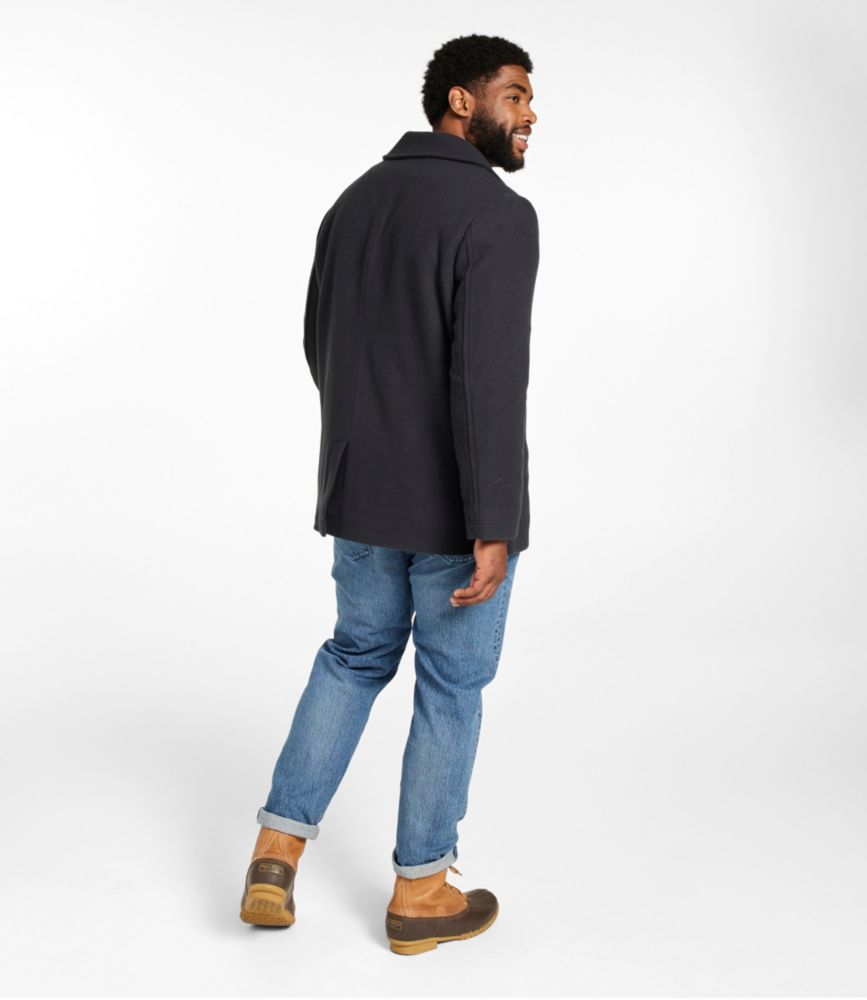 Men's L.L.Bean Wool Peacoat - US 8372